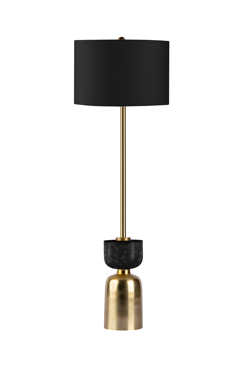 Stehlampe Ceres 200-IN Schwarz / Gold