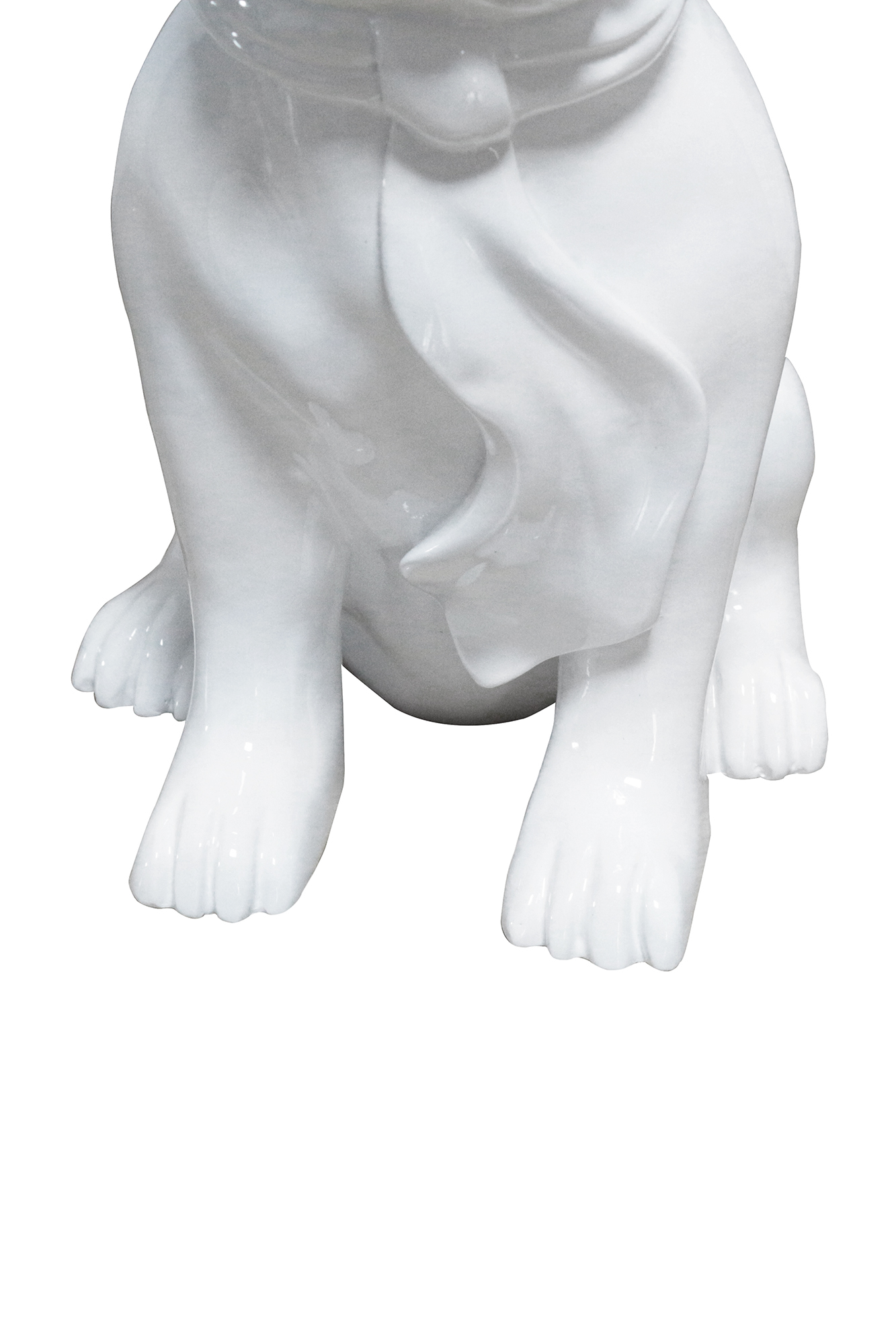 Skulptur Dude 100-IN Weiß