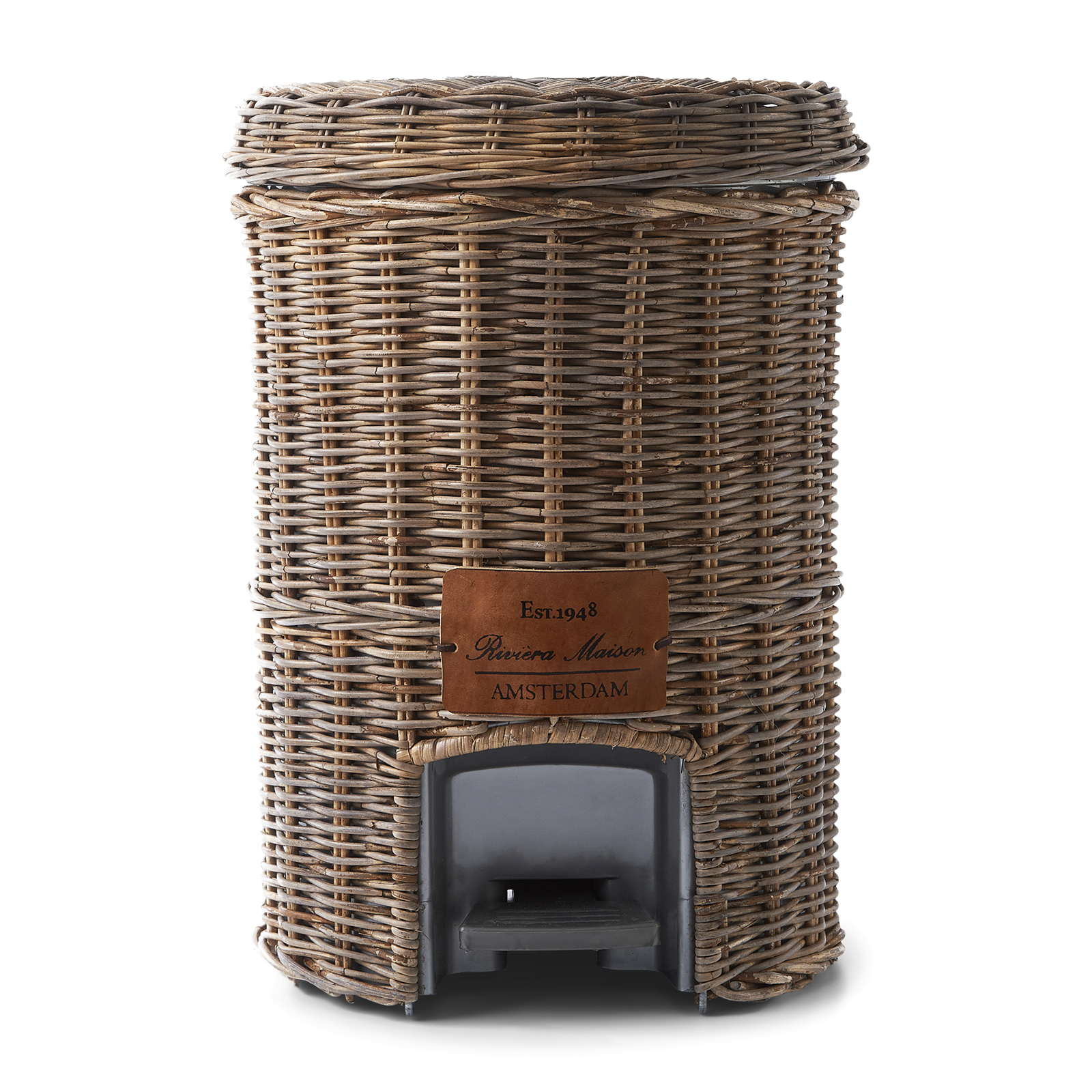 Rustic Rattan Classic Bin