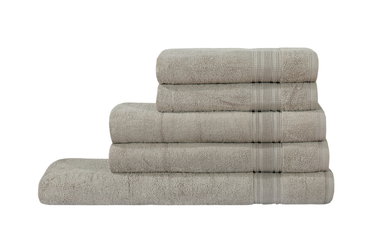 Handtuchset Marina 325 5er-Set Taupe