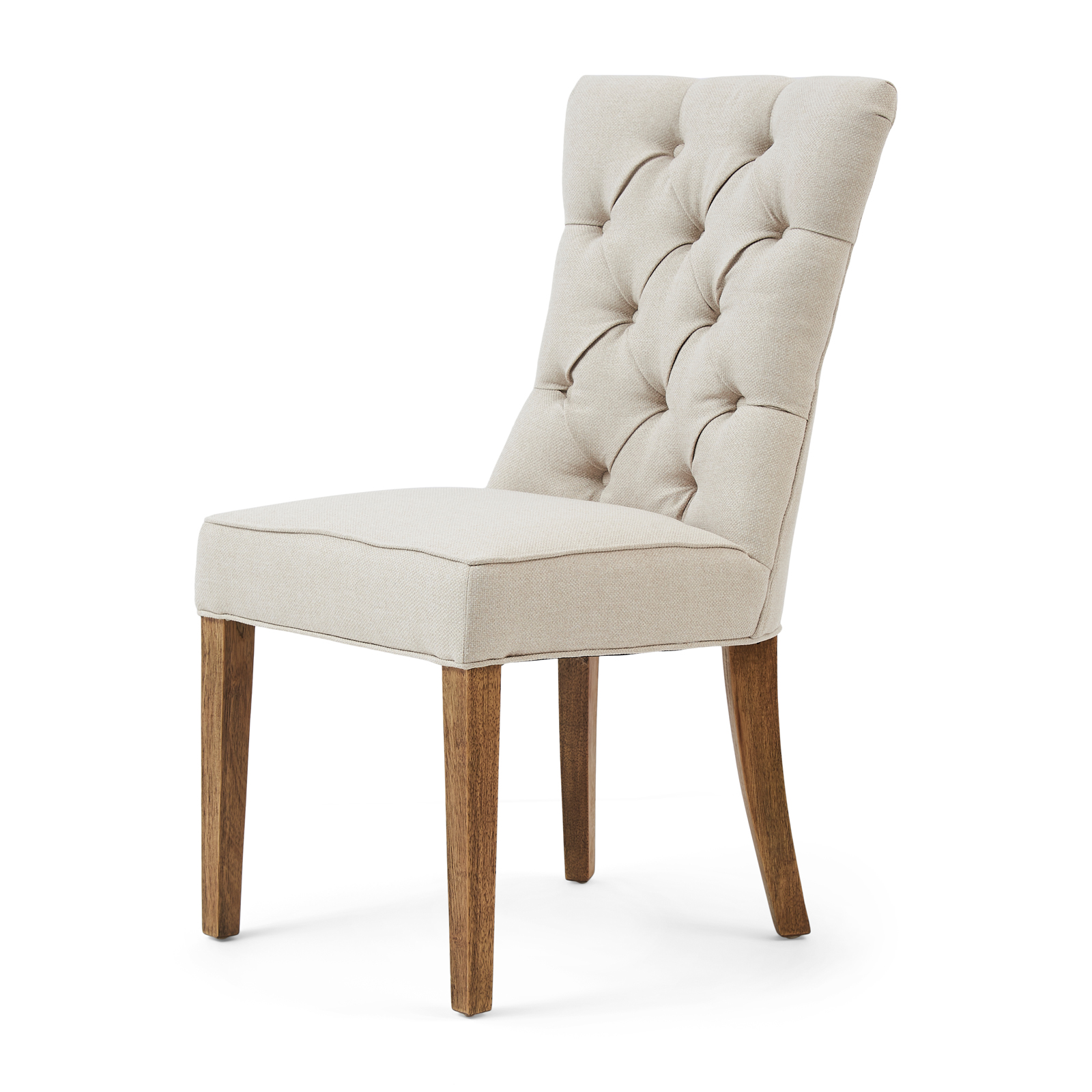 Balmoral Dining Chair, oxford weave, flanders flax Balmoral Dining Chair, oxford weave, flanders flax