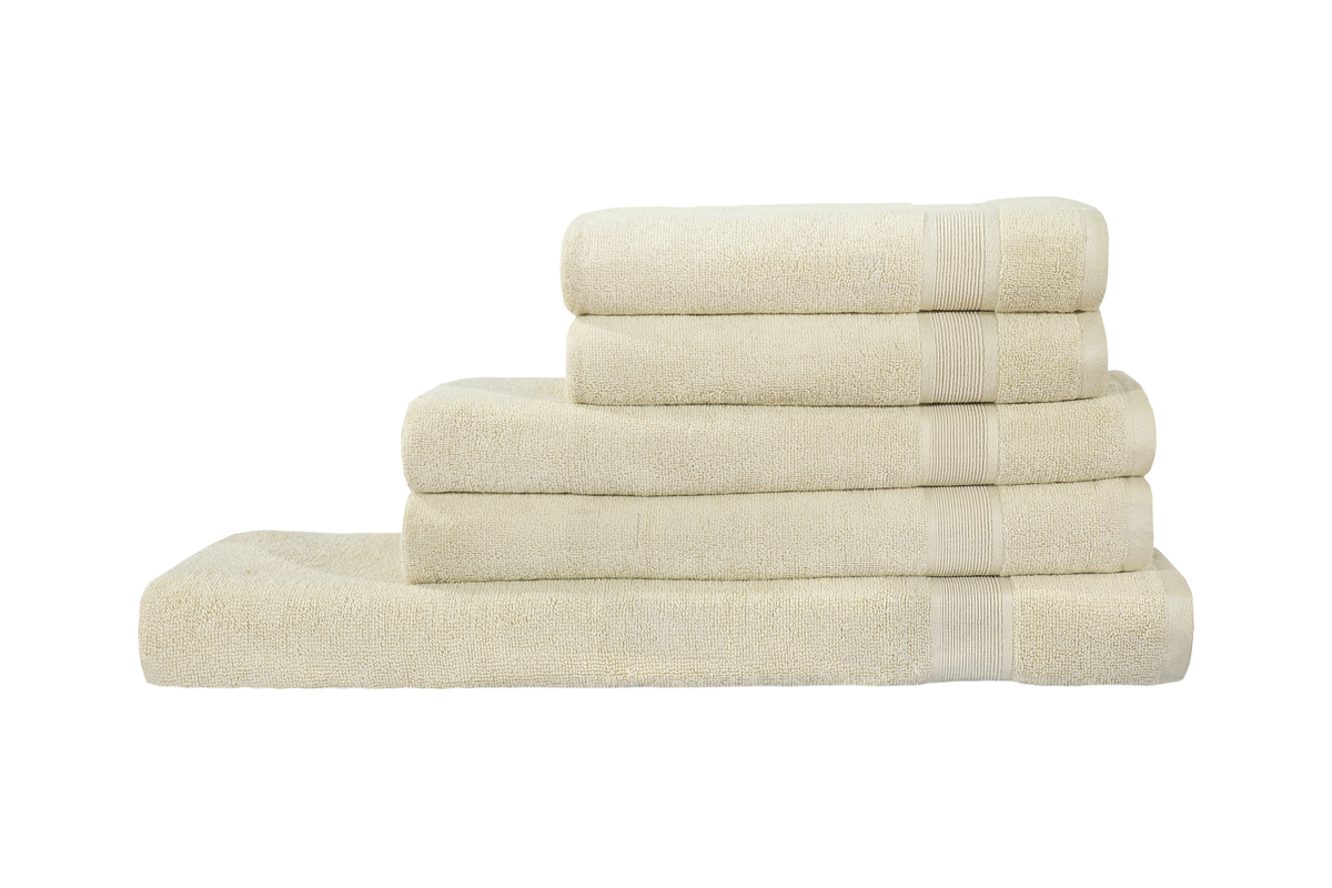 Handtuchset Mare 325 5er-Set Beige