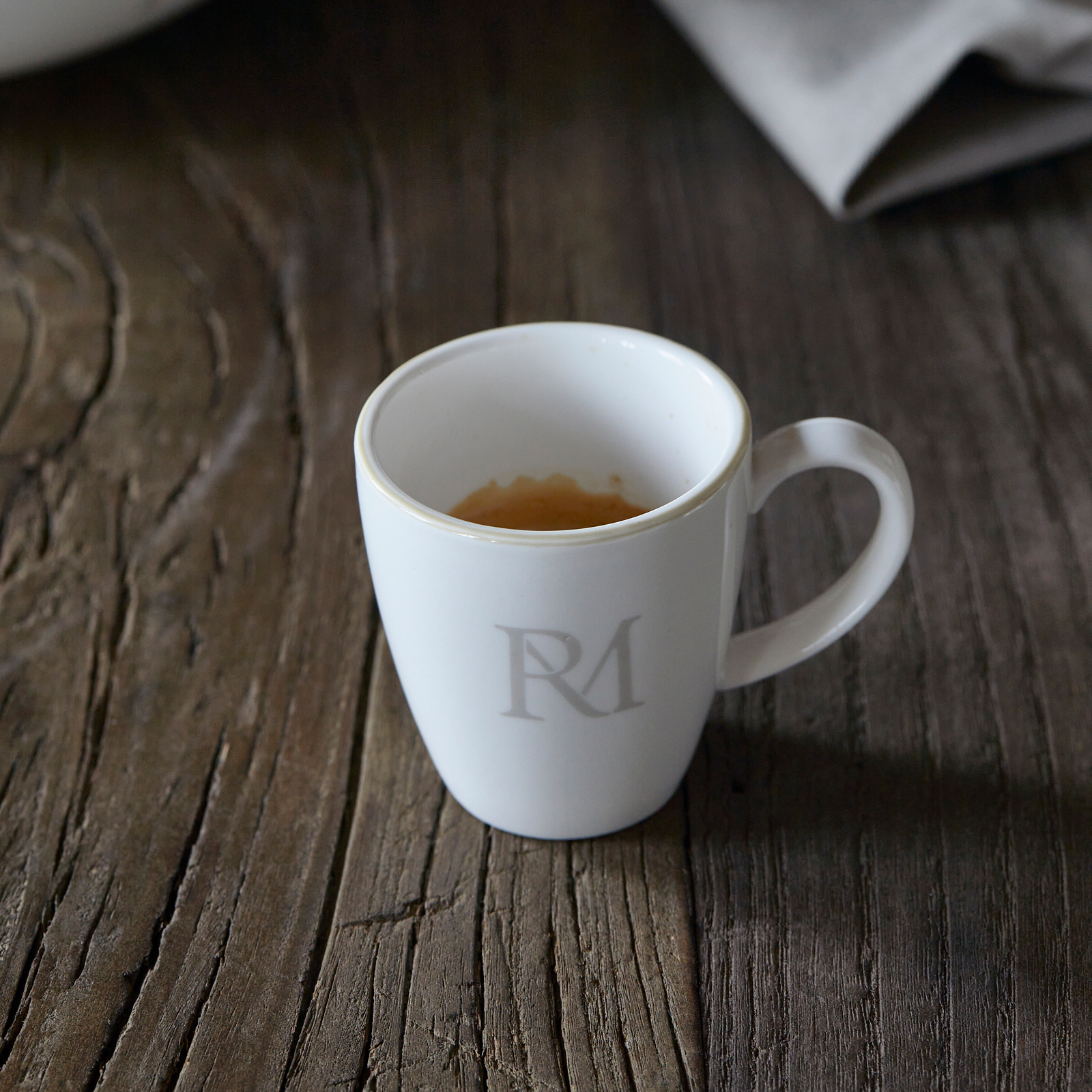 RM Monogram Espresso Mug