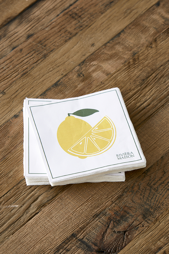 Paper Napkin Classic Lemon