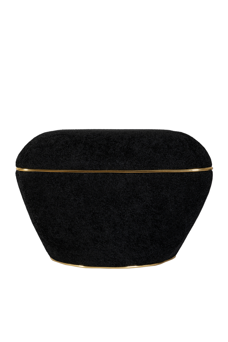 Hocker Contessa 135 Schwarz / Gold