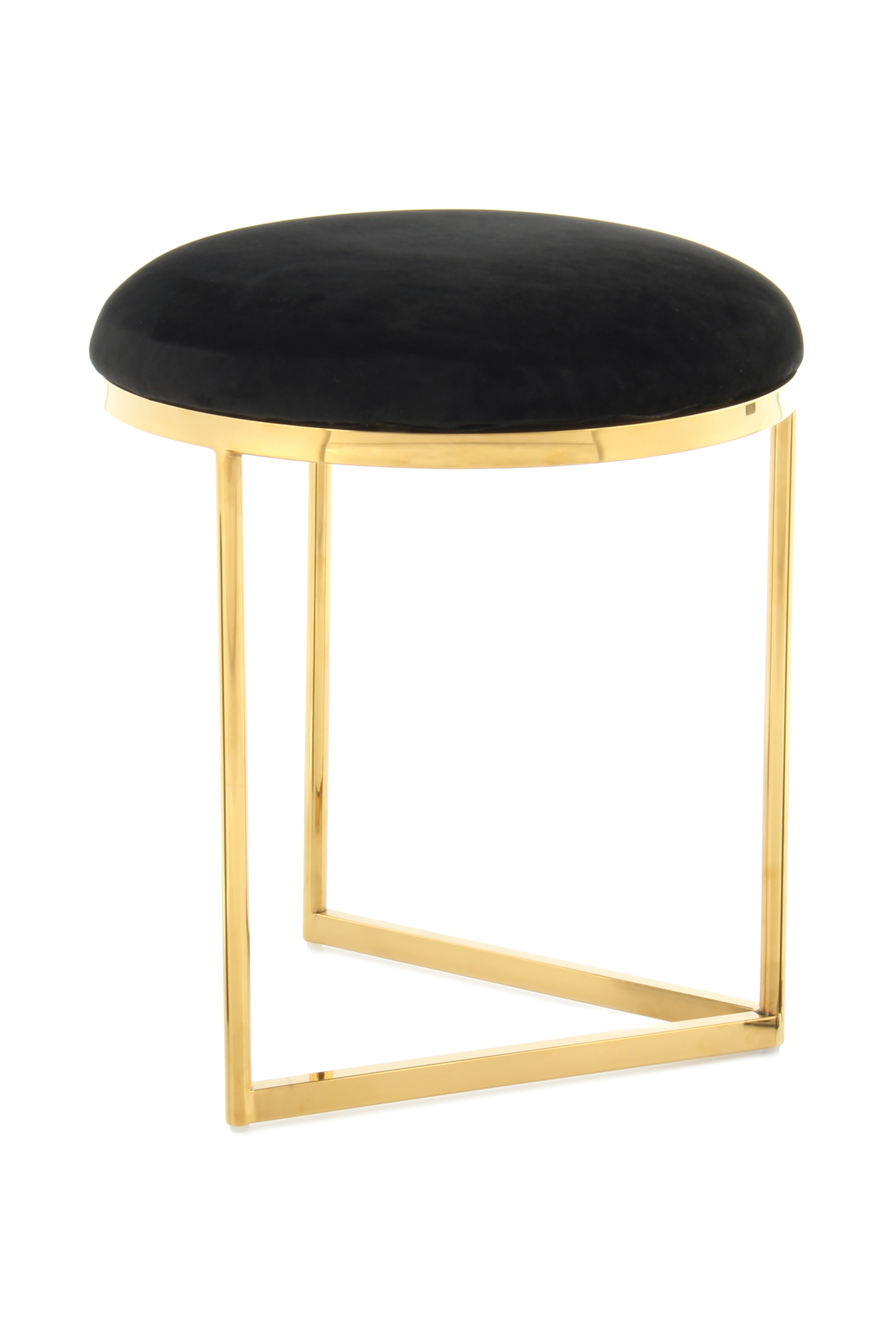 Hocker Wynona 325 Schwarz / Gold