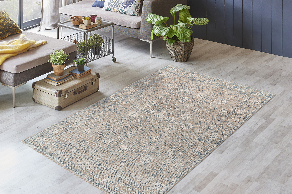 Percy 100-IN Khaki / Beige 120cm x 170cm Percy 100-IN Khaki / Beige 120cm x 170cm
