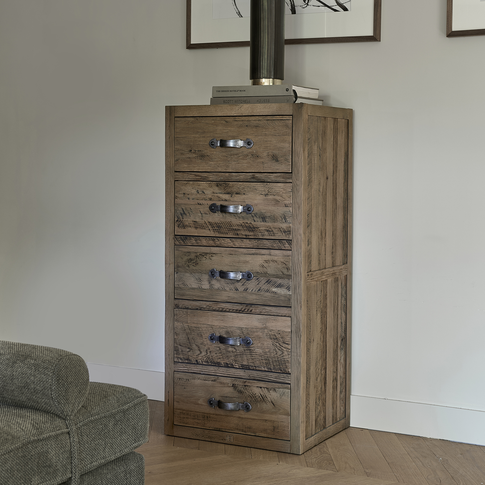 Connaught Chest of Drawers High