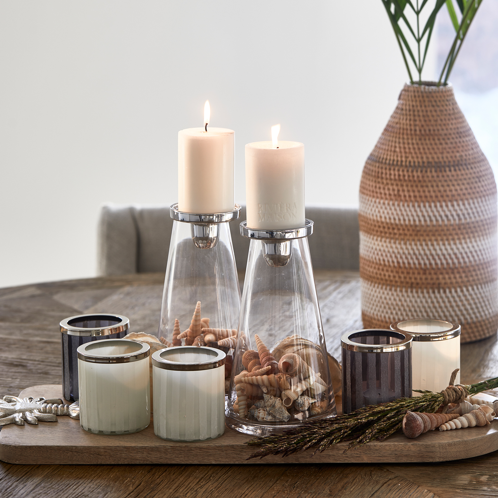 Pillar Candle ECO off-white 7x10