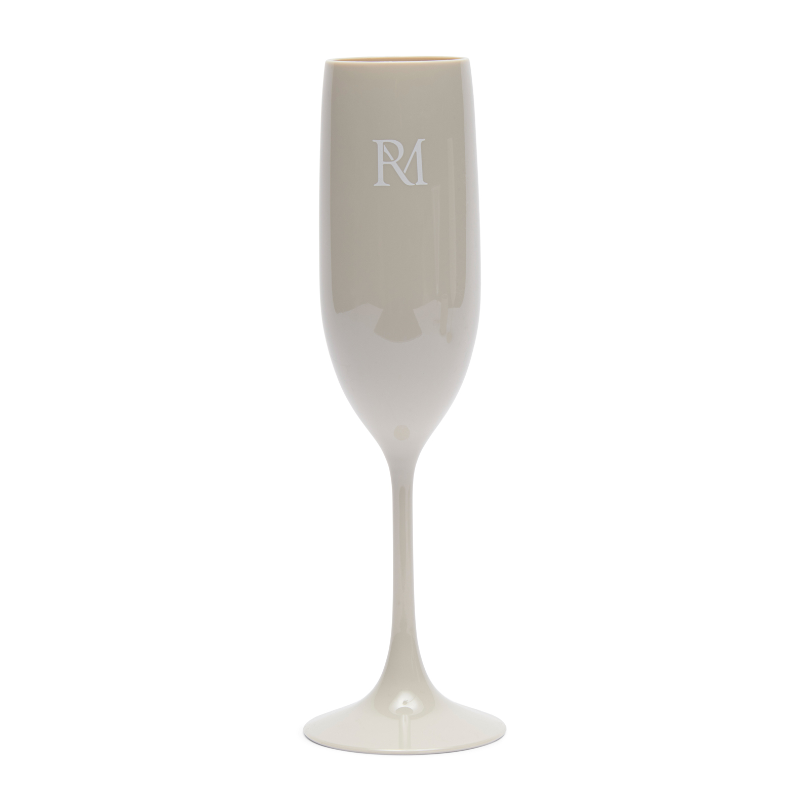 RM Monogram Outdoor Bubbles Glass