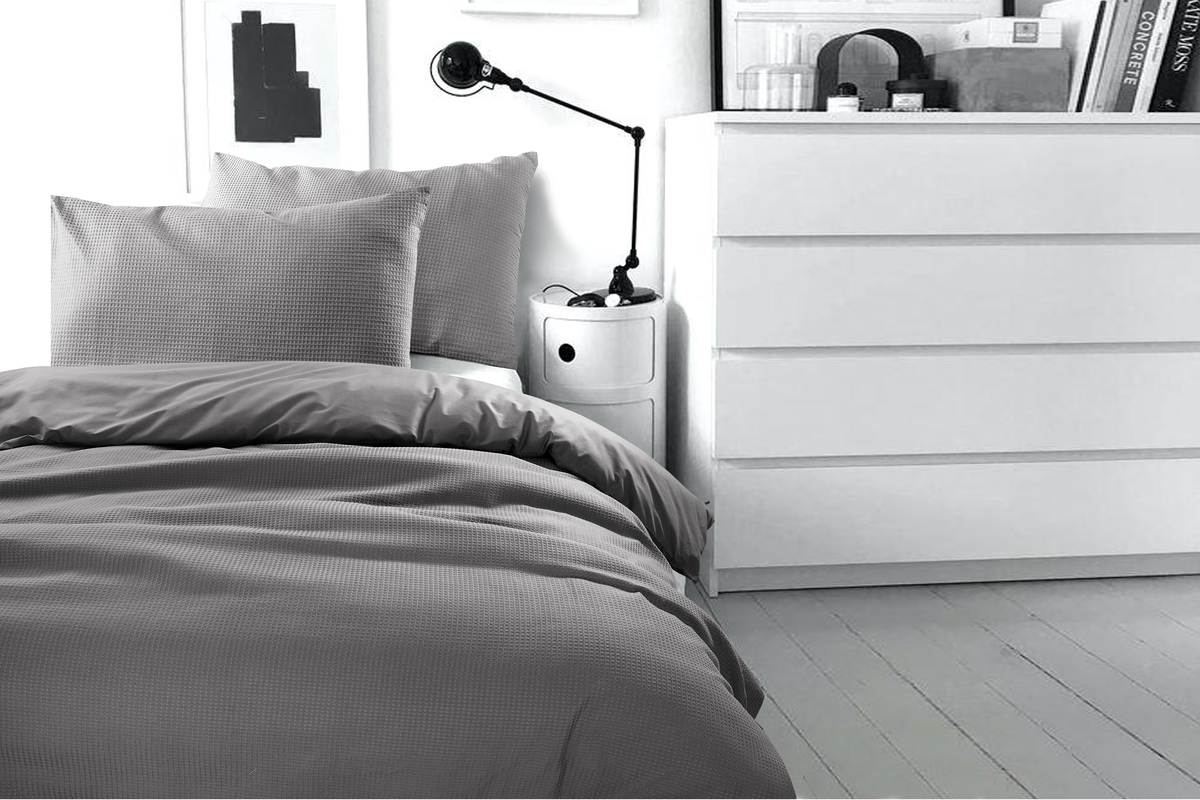 Bettwäsche Carla 125-NL Anthrazit 140cm x 240cm Bettwäsche Carla 125-NL Anthrazit 140cm x 240cm