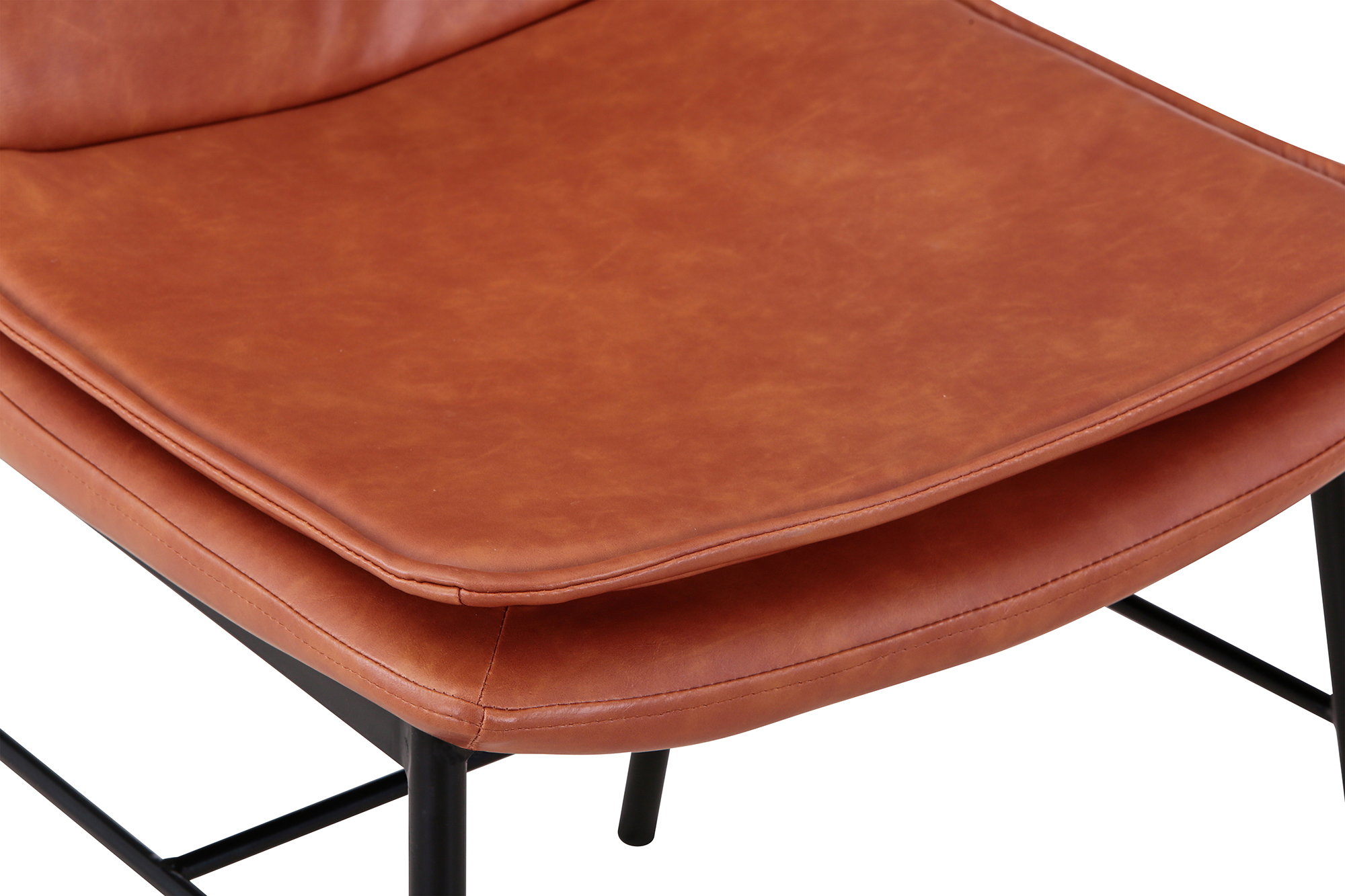 Stuhl Brady 125 2er-Set Cognac / Cognac Stuhl Brady 125 2er-Set Cognac / Cognac