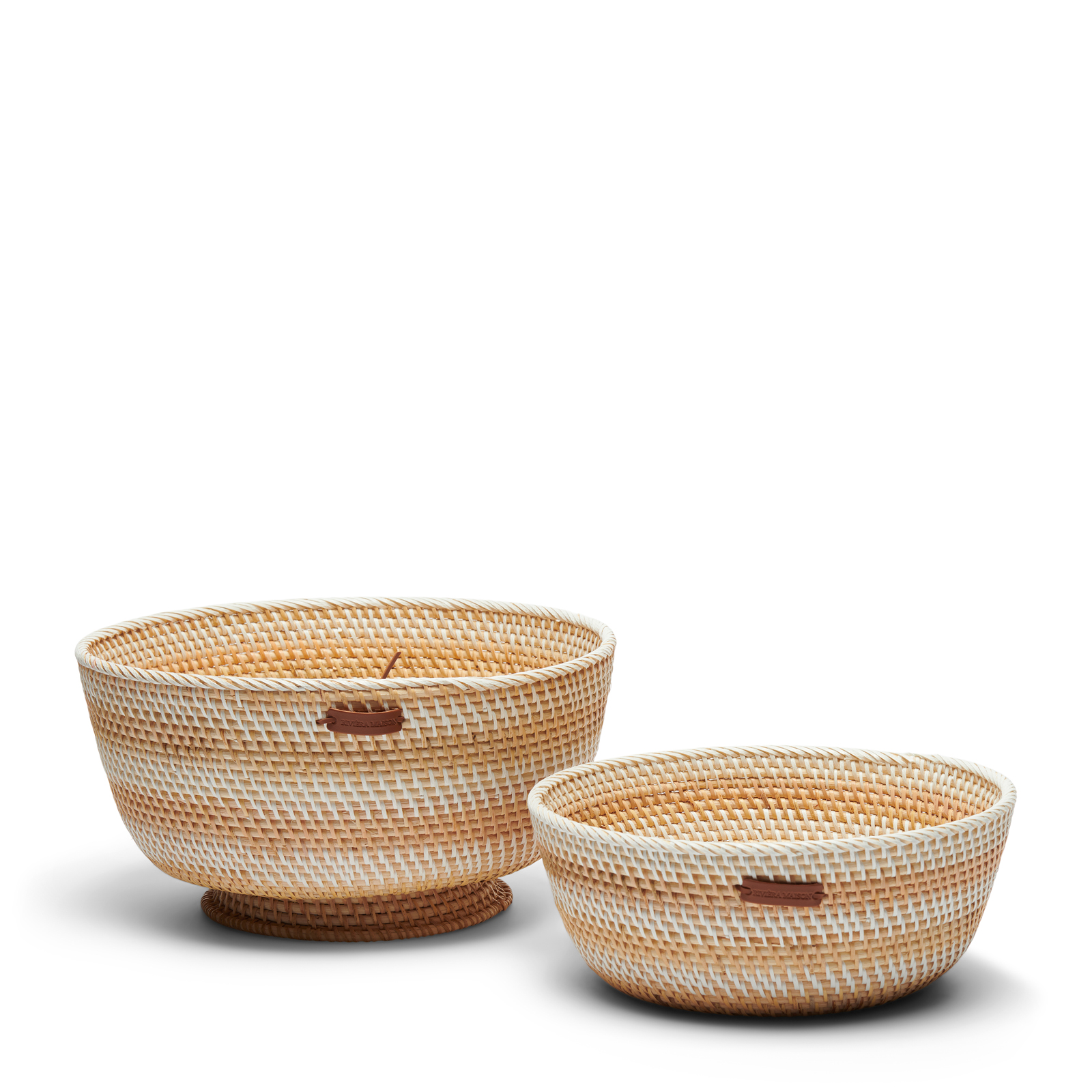 Crystal Bay Bowl Basket Set Of 2 pieces