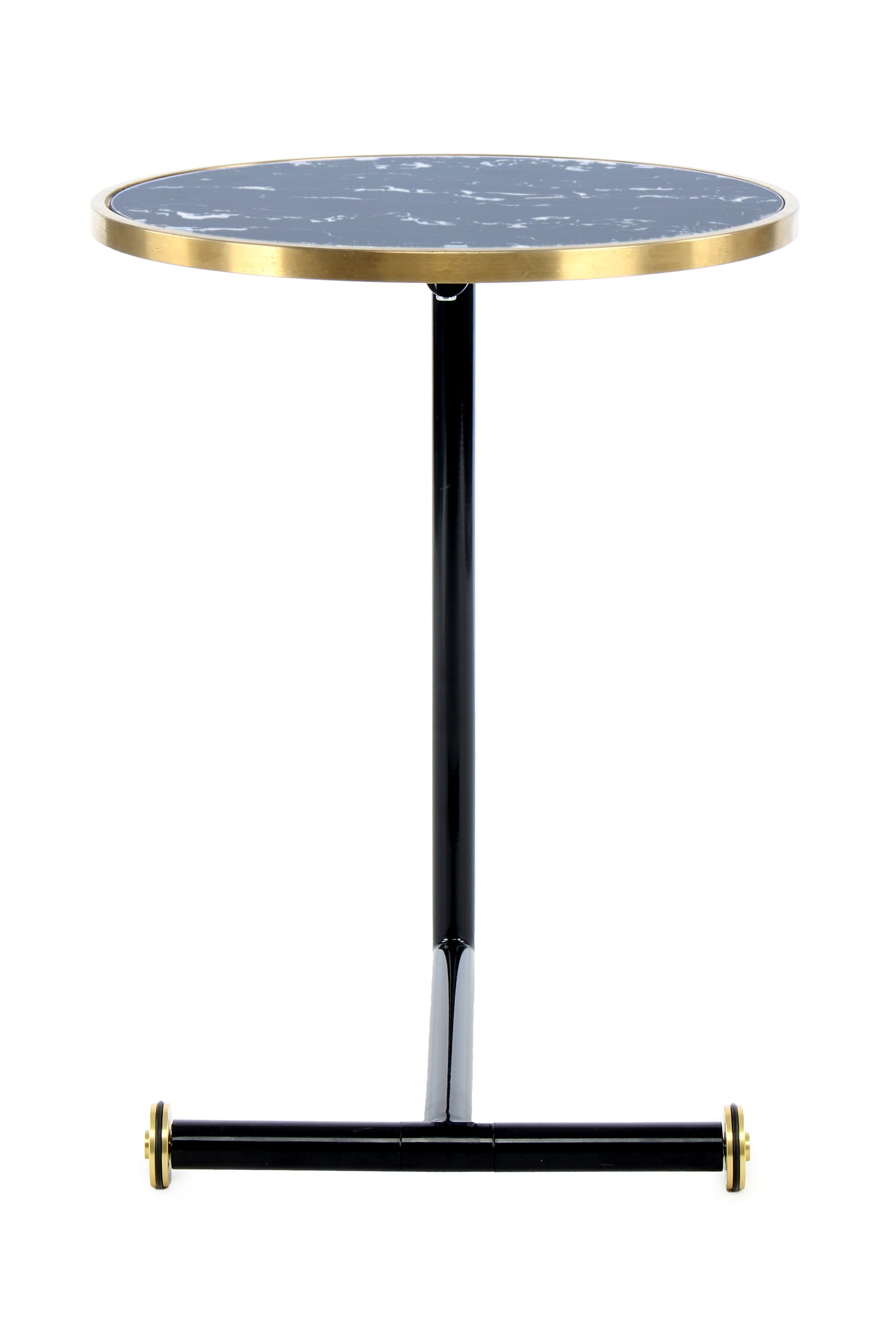 Beistelltisch Servant 210 Gold / Schwarz