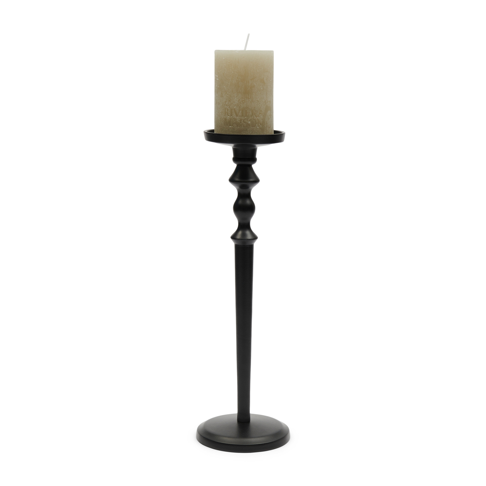 RM Warrington Candle Holder black