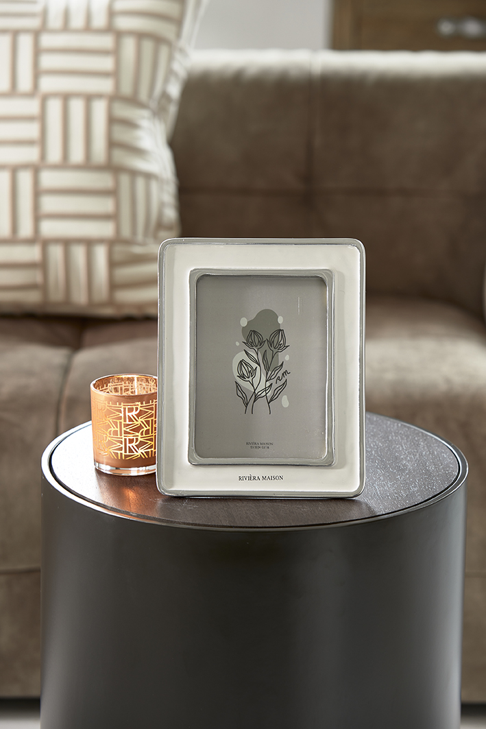 RM Pepe Photo Frame white silver 13x18 RM Pepe Photo Frame white silver 13x18