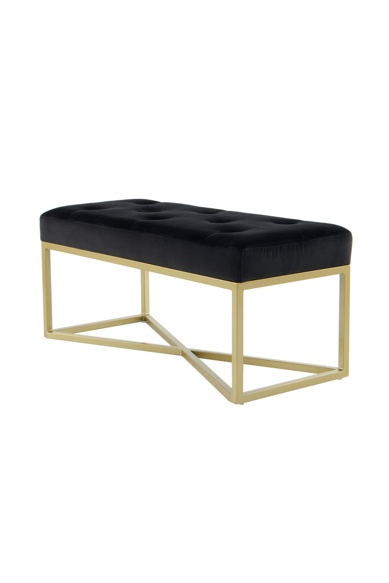 Sitzbank Diaz 100-IN Schwarz / Gold