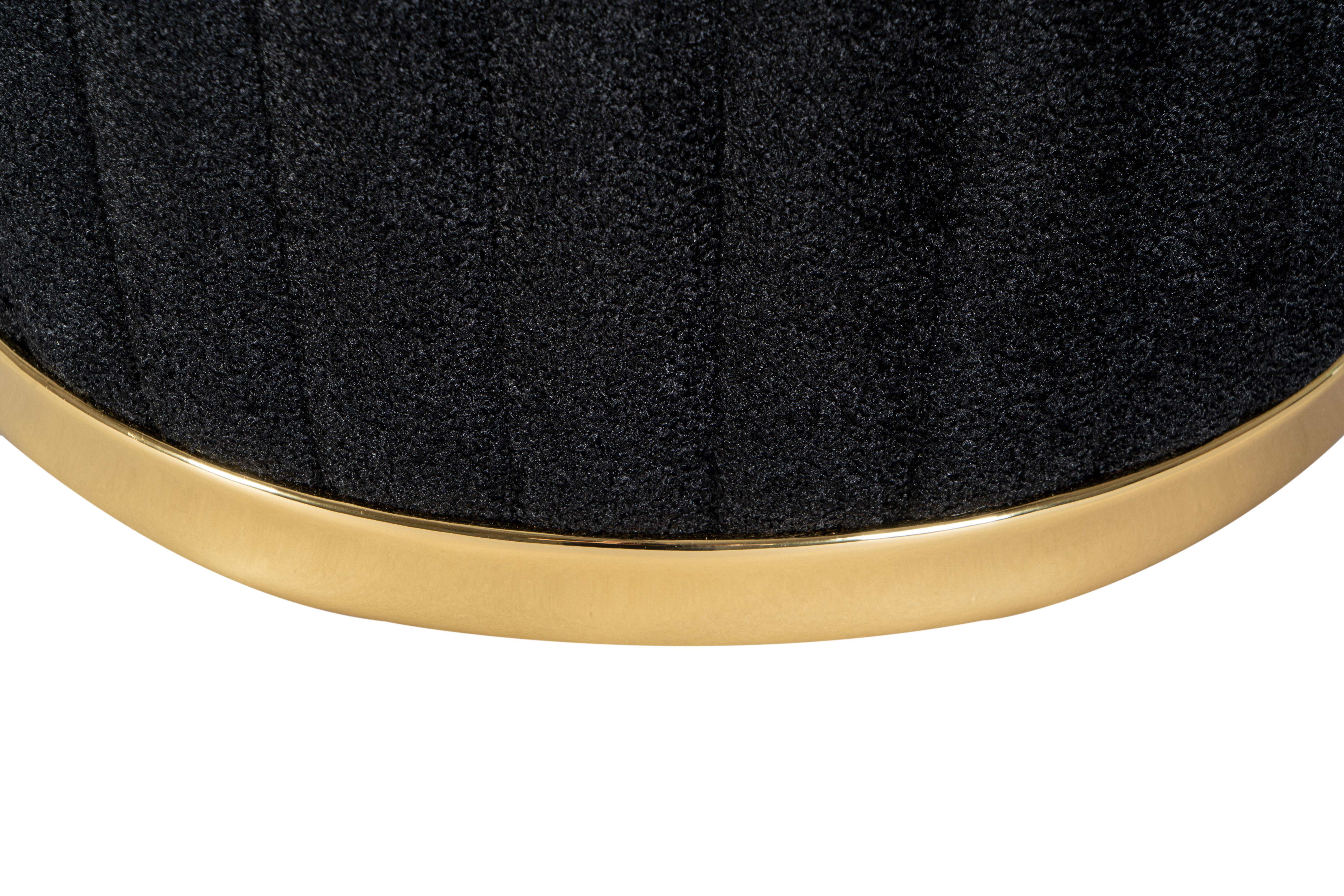 Hocker Doric 135 Schwarz / Gold