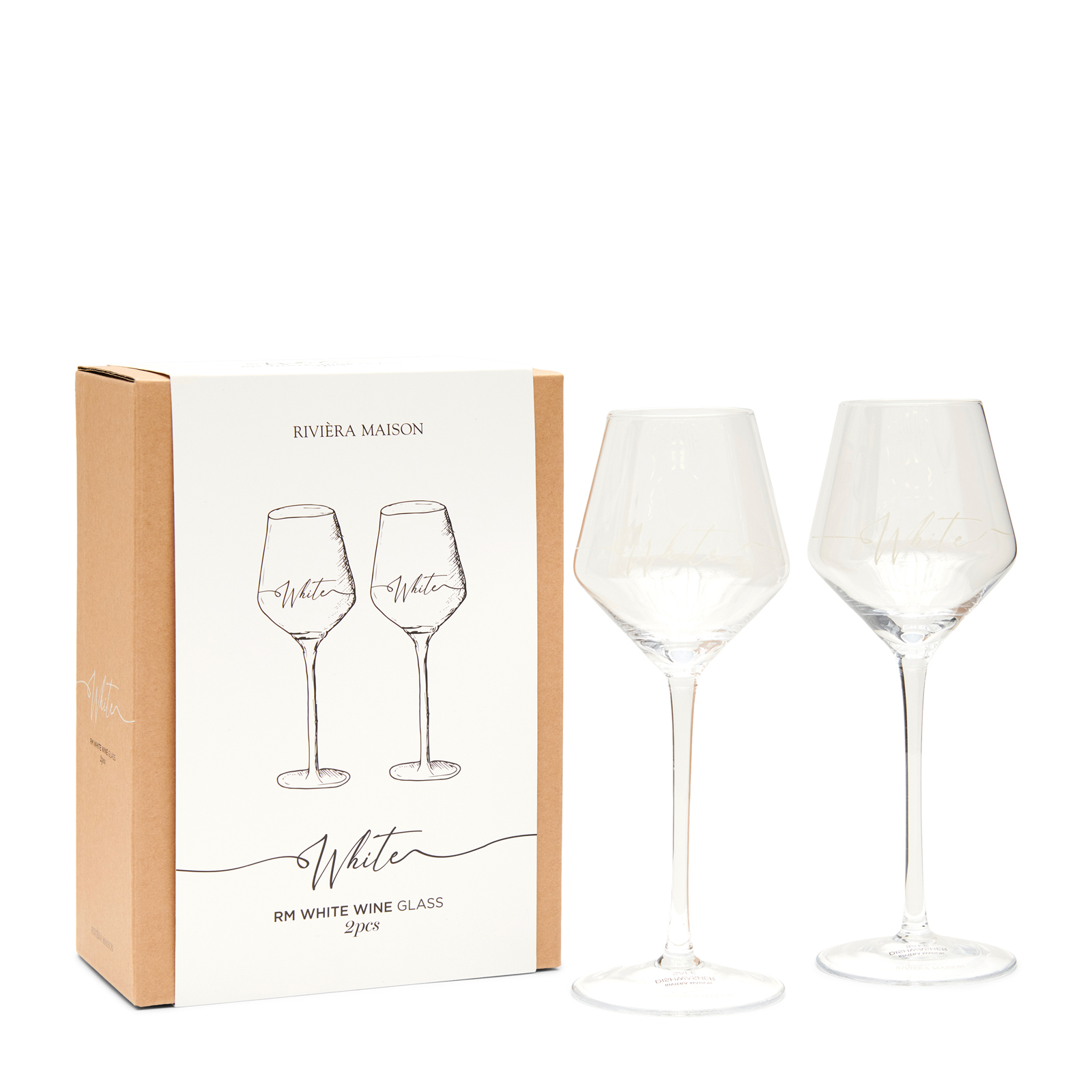 RM White Wine Glass 2 pcs