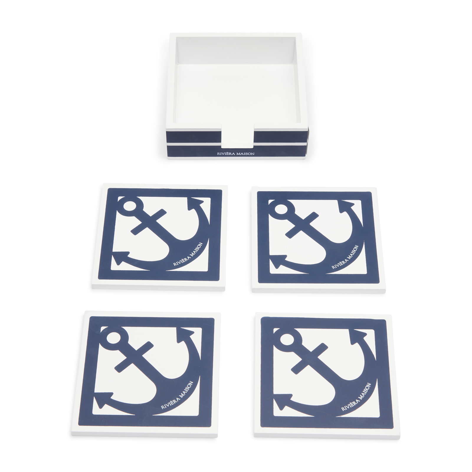 Shoreline Anchor Coasters 4 pieces