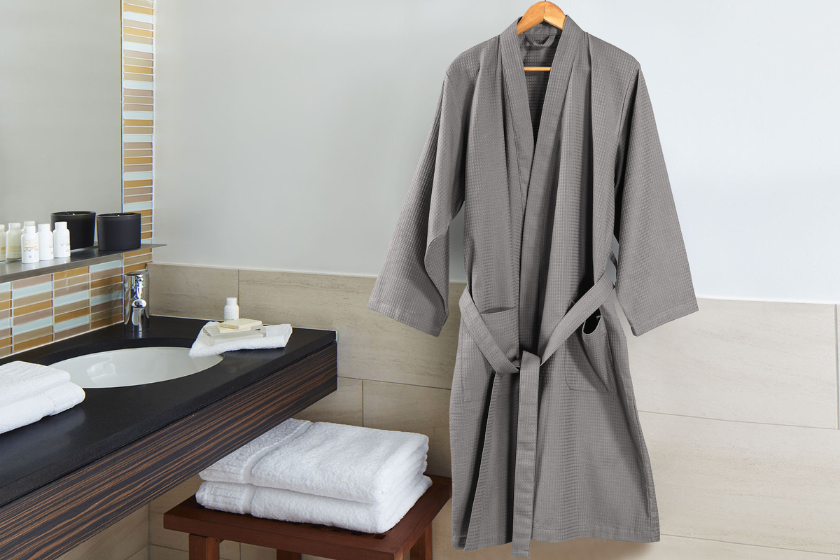 Bademantel Carla 125 Anthrazit M Bademantel Carla 125 Anthrazit M