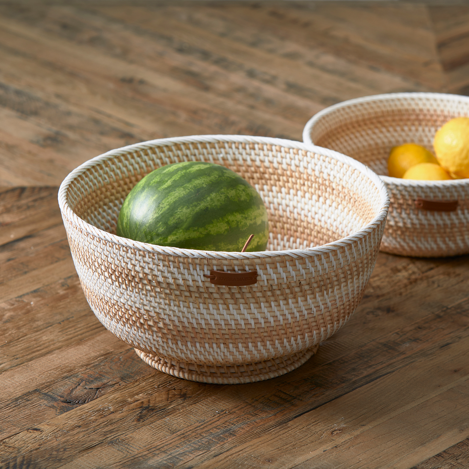 Crystal Bay Bowl Basket Set Of 2 pieces Crystal Bay Bowl Basket Set Of 2 pieces