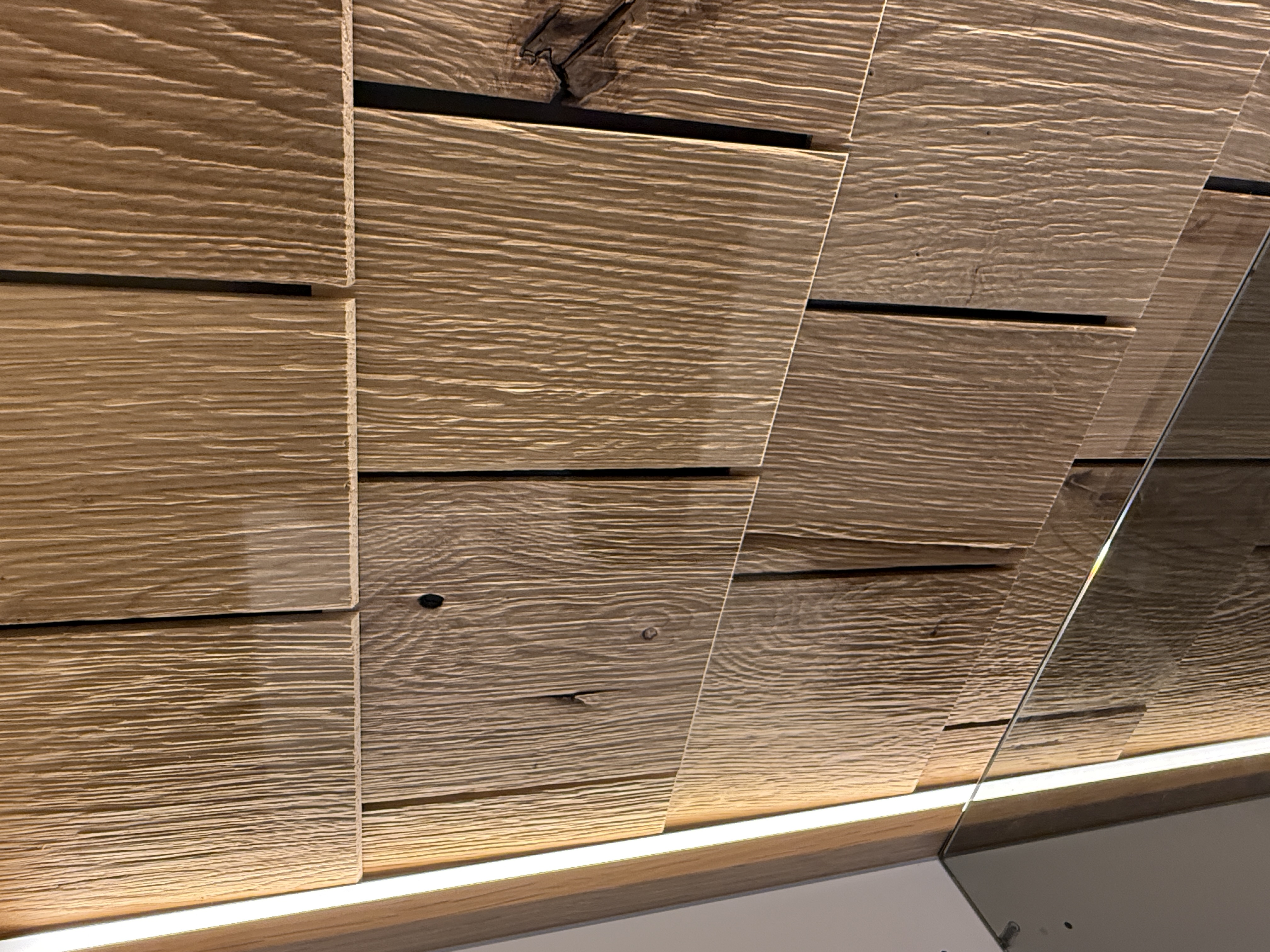 TV-Wohnlösung Legno 5-tlg. Wohnzimmer LED Beleuchtung