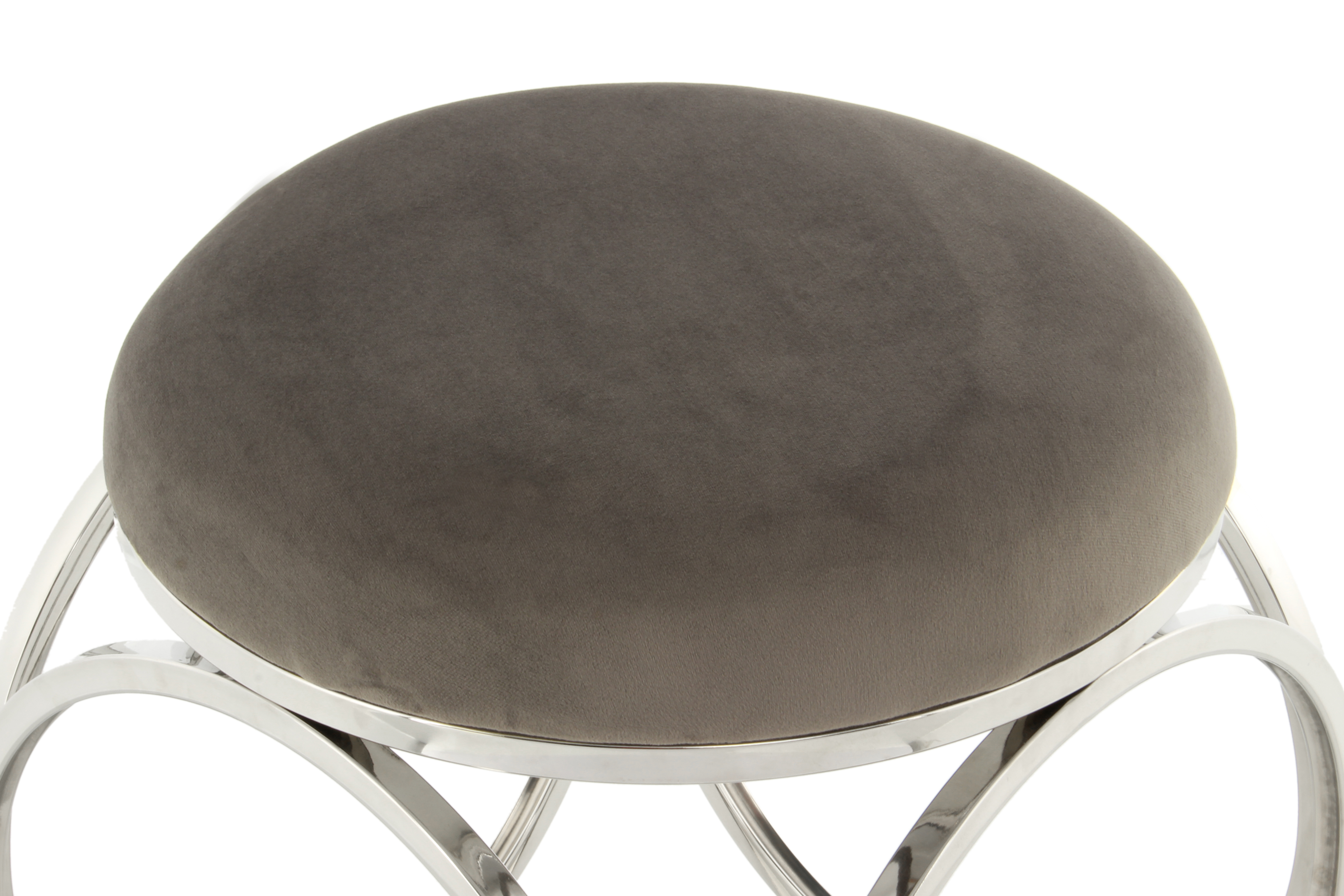 Hocker Whitney 325 Grau / Silber