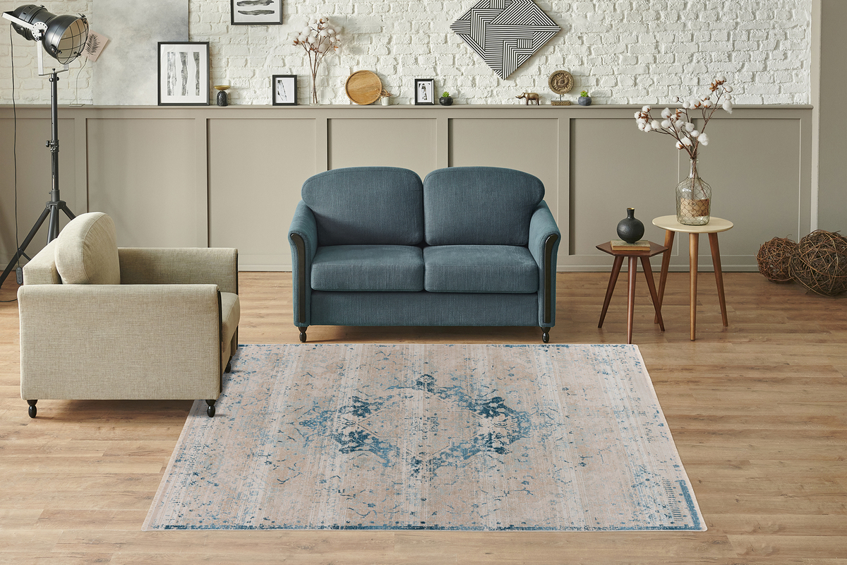Dilan 200-IN Blau 80cm x 150cm Dilan 200-IN Blau 80cm x 150cm