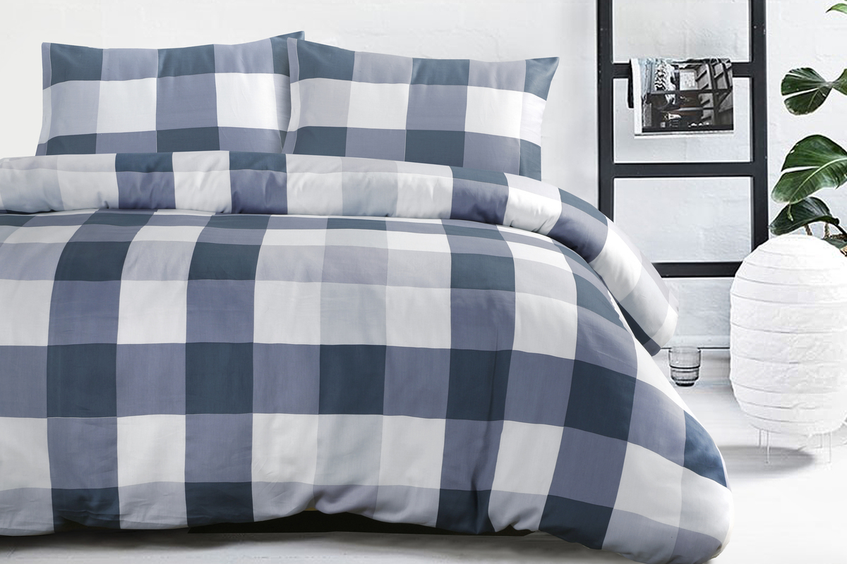 Bettwäsche Nevada 125-NL Blau 240cm x 240cm Bettwäsche Nevada 125-NL Blau 240cm x 240cm