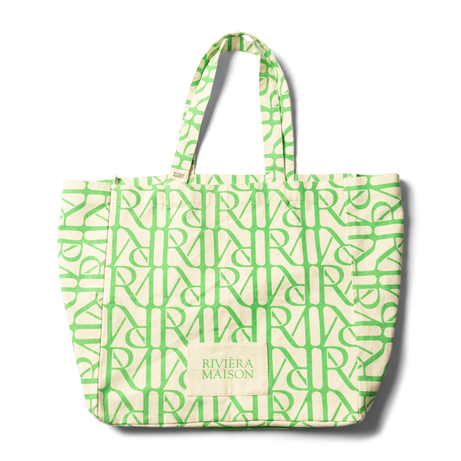 RM Monogram Tote Bag green