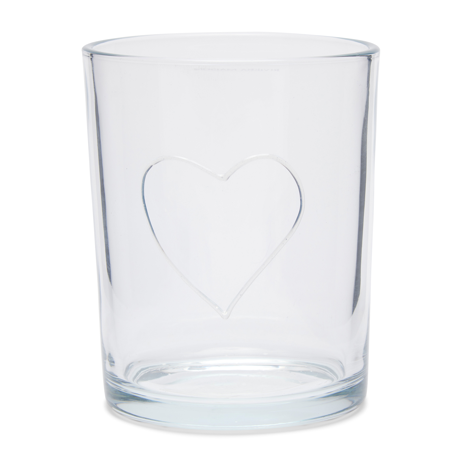 RM Wire Heart Votive clear