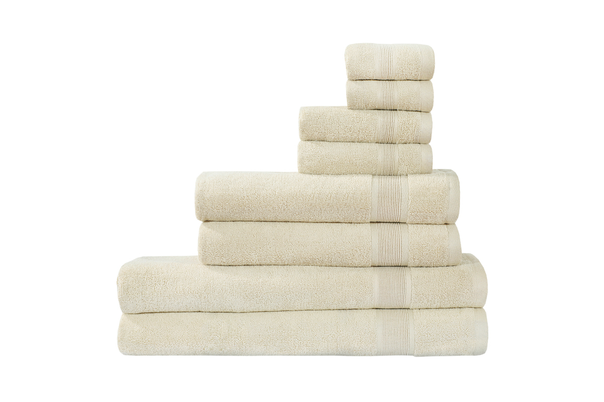 Handtuchset Mare 425 8er-Set Beige