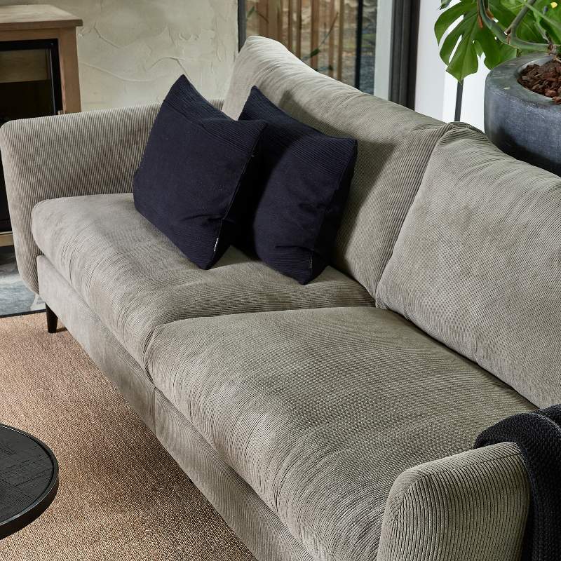 Sophia Sofa 3,5 Seater, english rib, thyme