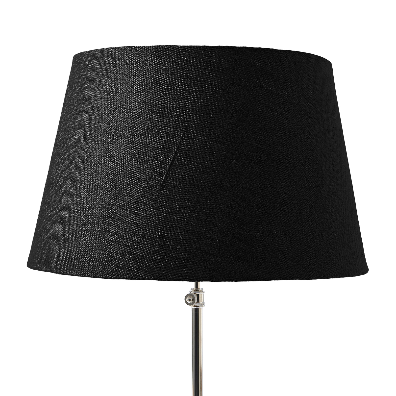 Linen Lampshade all black 42x55