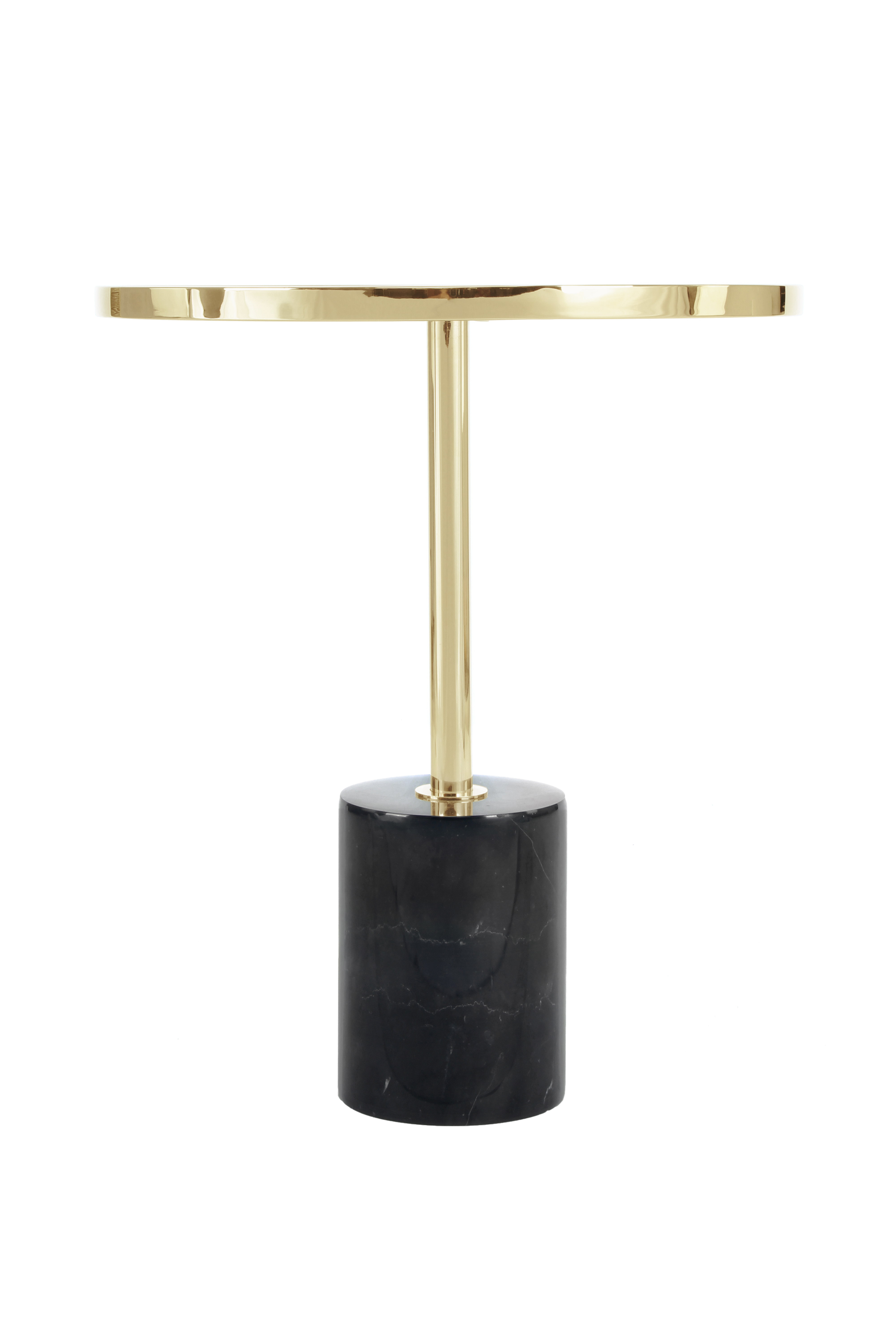 Beistelltisch Lana 525 Gold / Schwarz