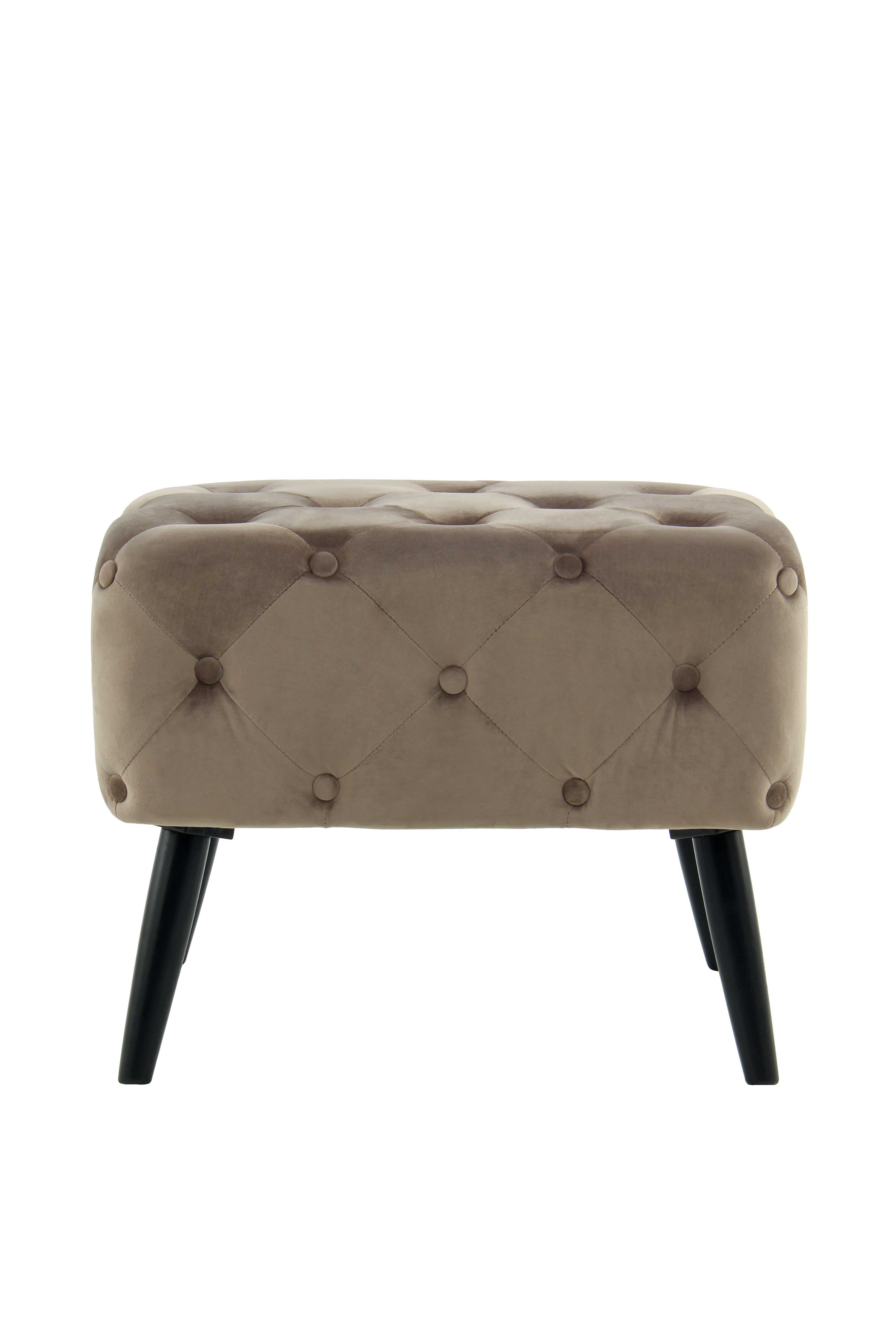Hocker Piano 125 Taupe / Schwarz