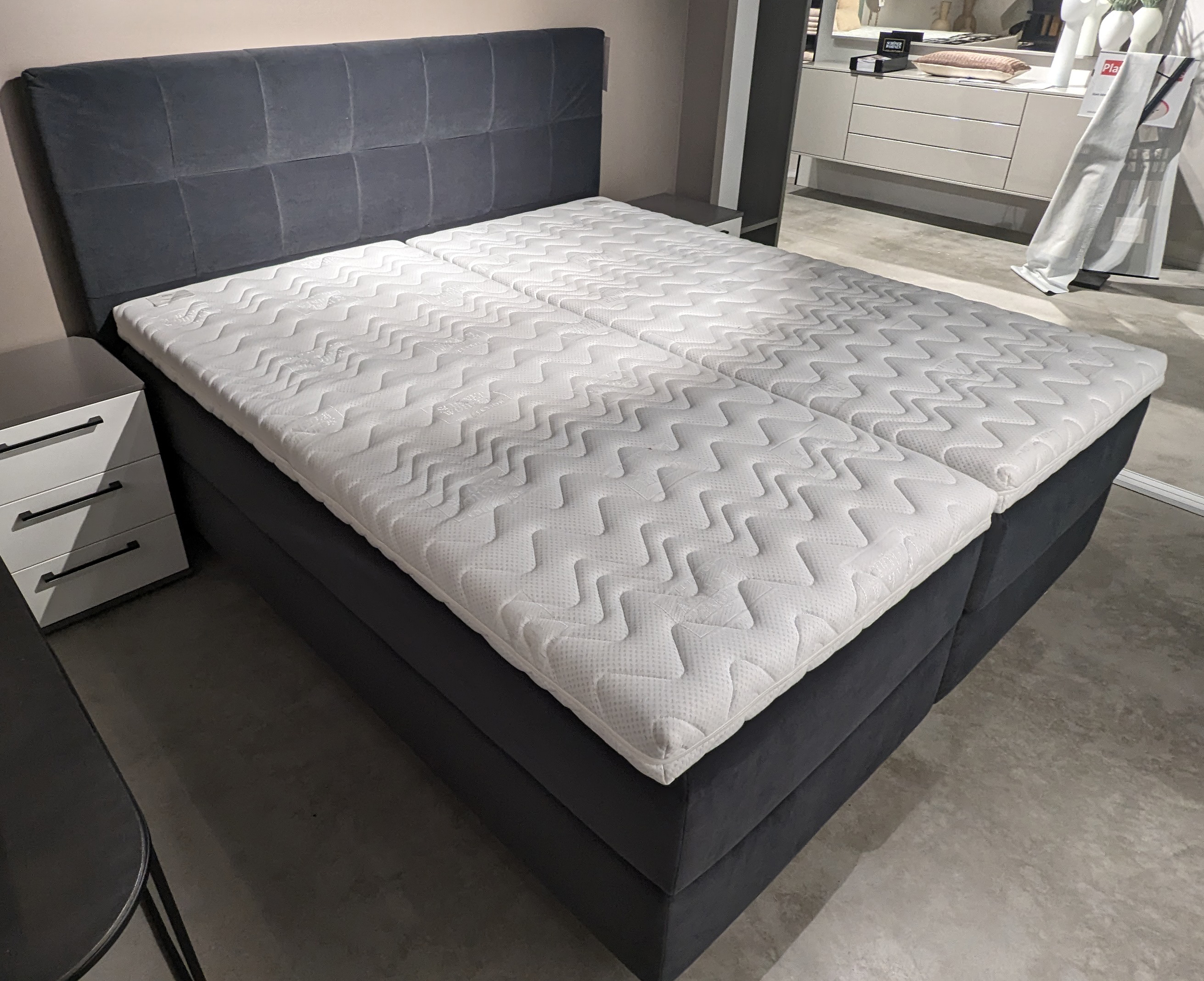 Boxspringbett Vita Bett Doppelbett Polsterbett Schlafzimmer 180x200 cm