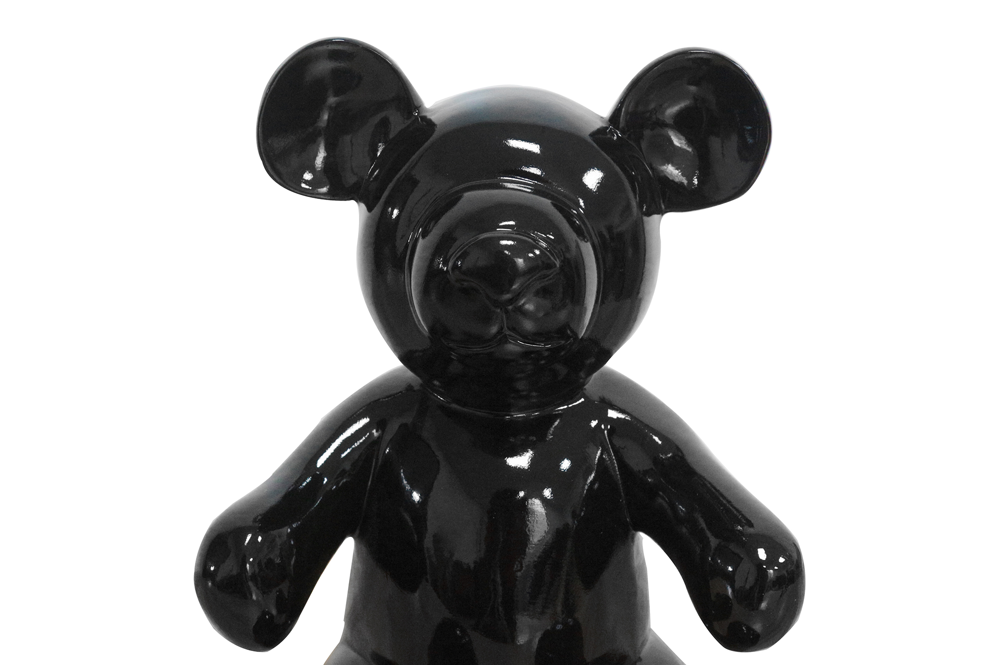 Skulptur Ted 100-IN Schwarz