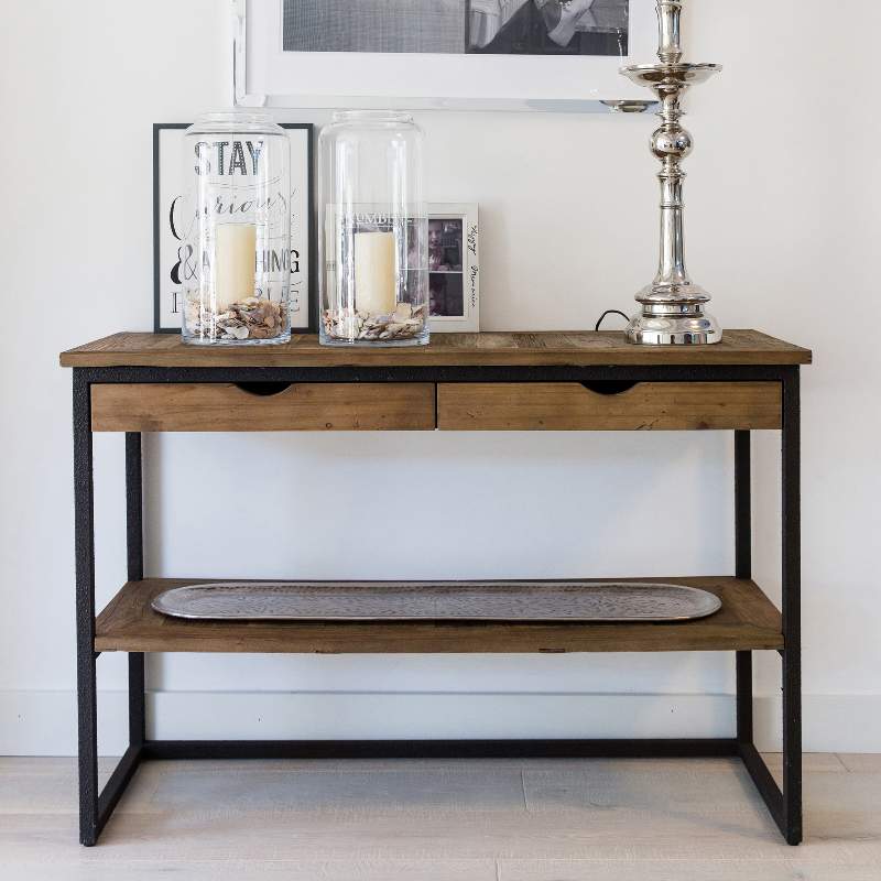 Shelter Island Side Table  with drawers