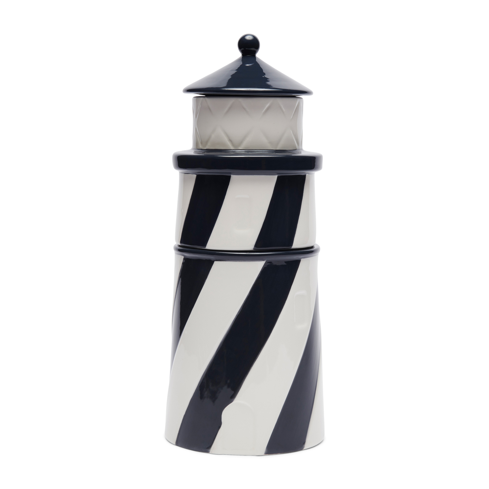 Lighthouse Storage Jar