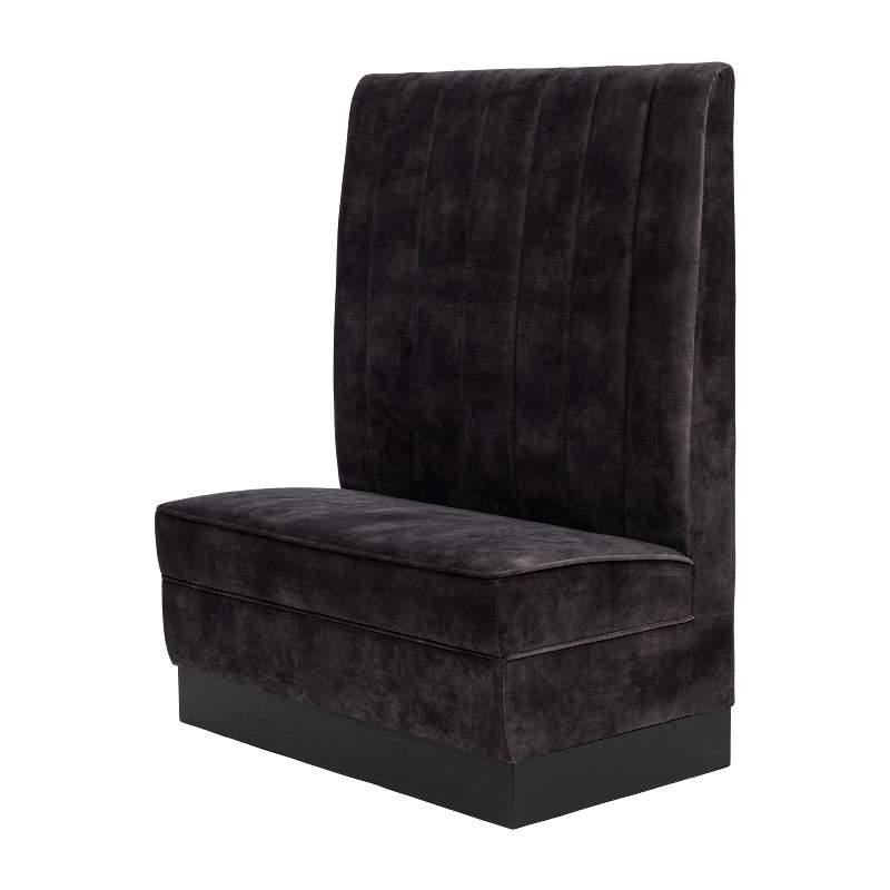 Matera Wall Bench 100CM, velvet I, grimaldi grey