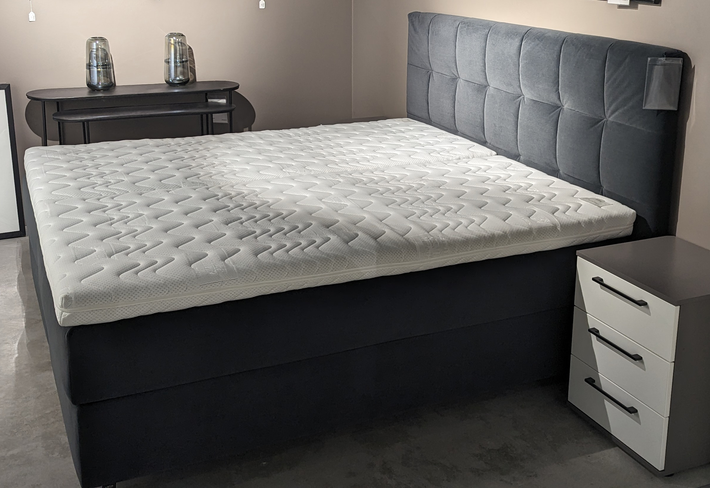 Boxspringbett Vita Bett Doppelbett Polsterbett Schlafzimmer 180x200 cm