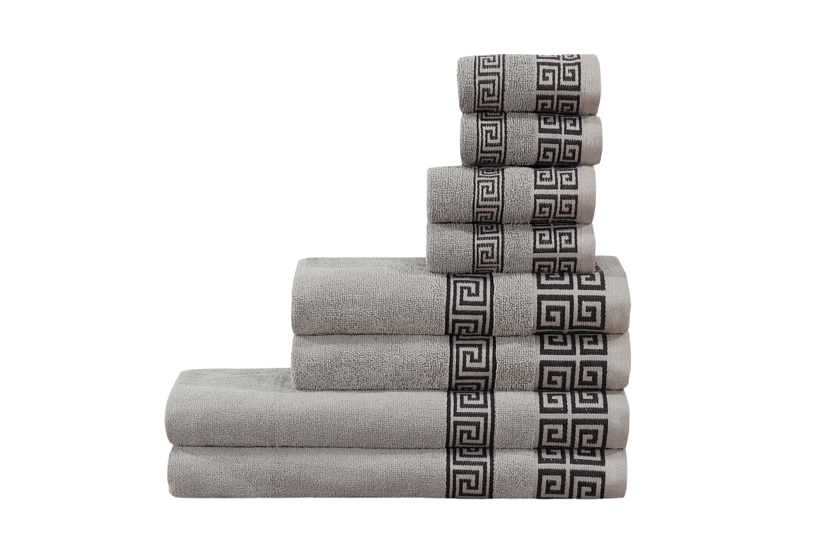 Handtuchset Beryl 425 8er-Set Taupe