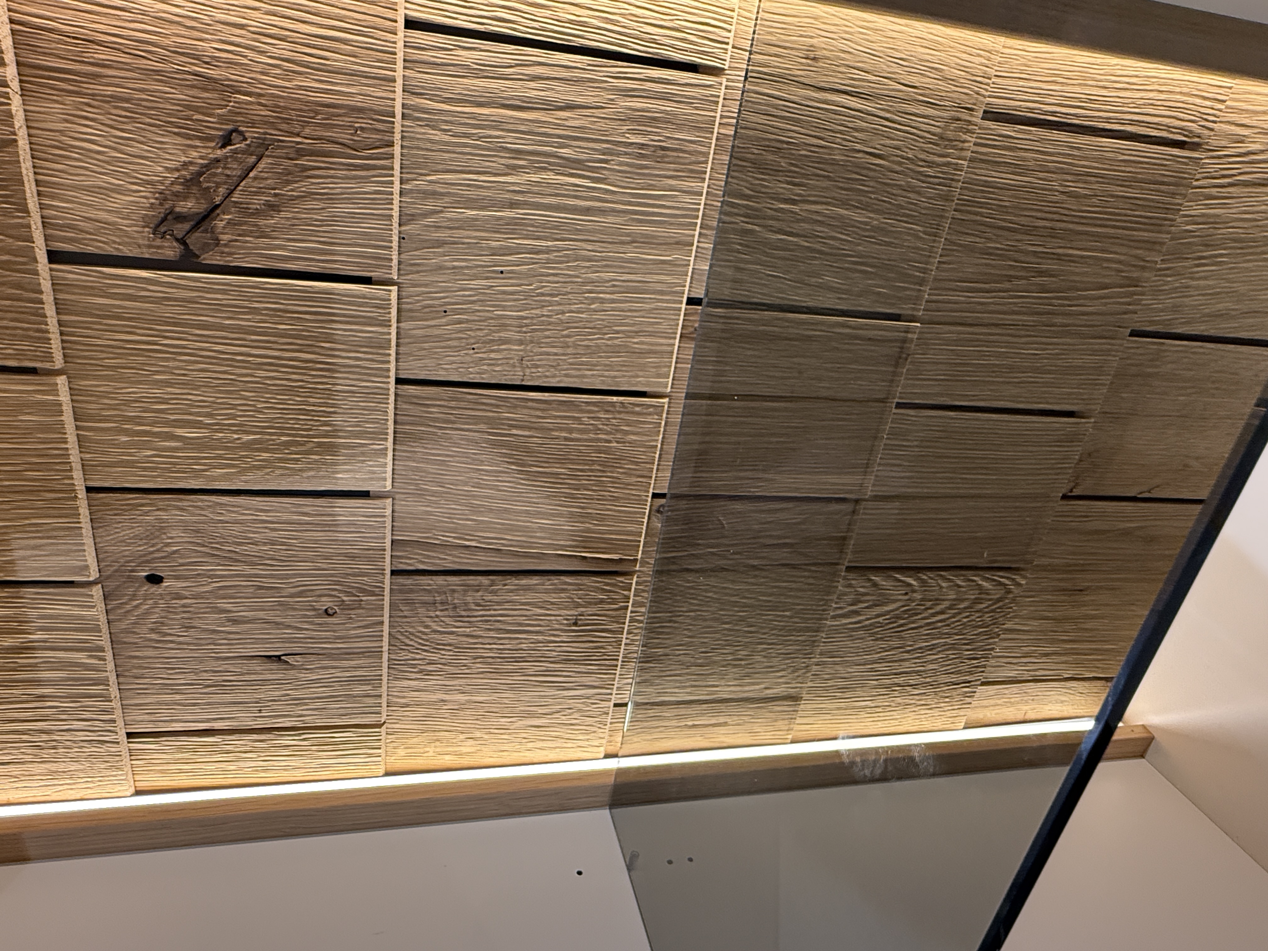TV-Wohnlösung Legno 5-tlg. Wohnzimmer LED Beleuchtung