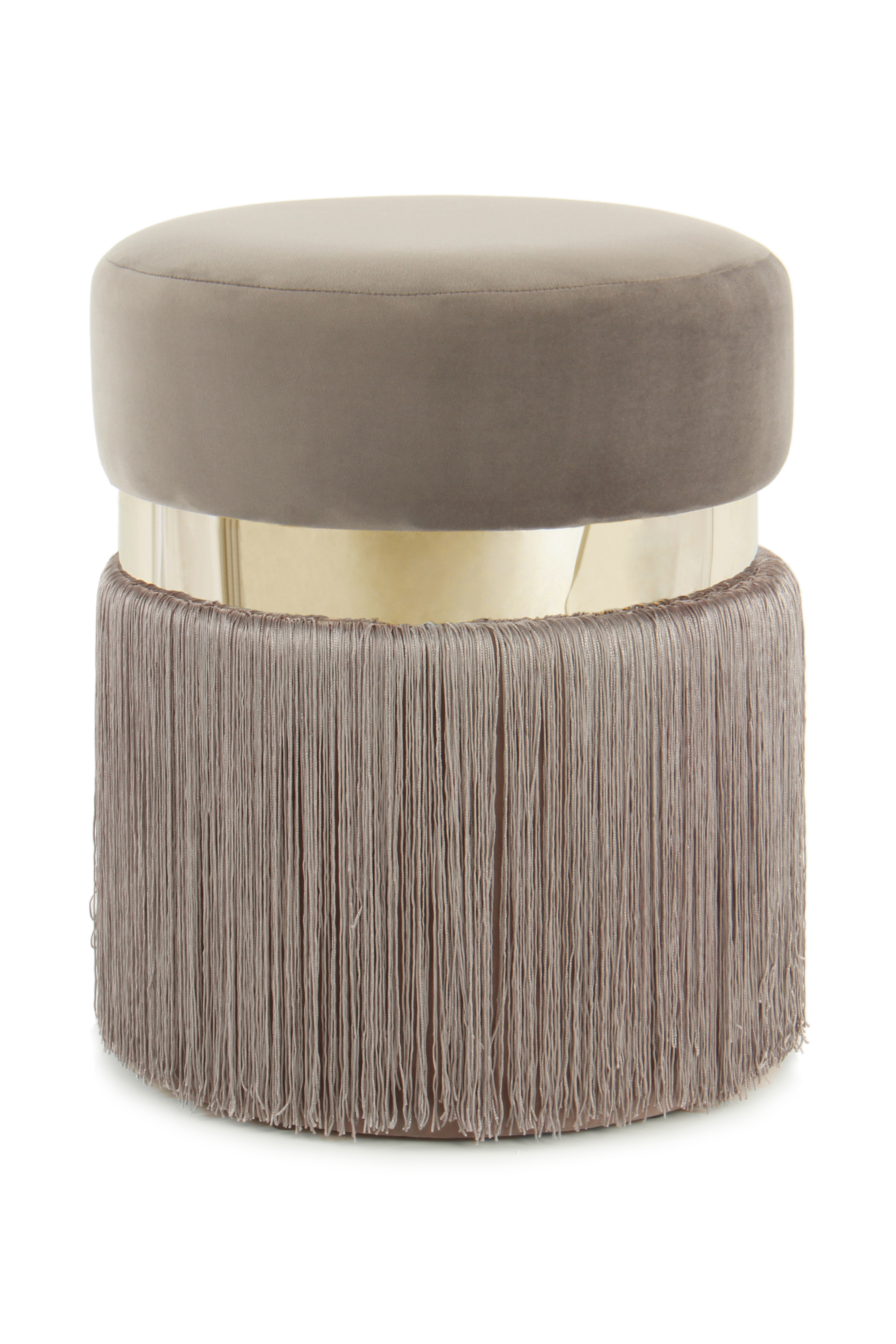 Hocker Rebecca 925 Taupe / Gold