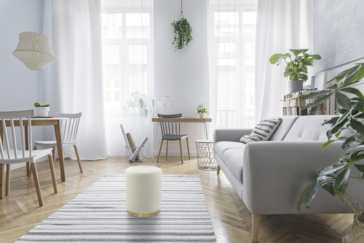 Hocker Nona 125 Beige