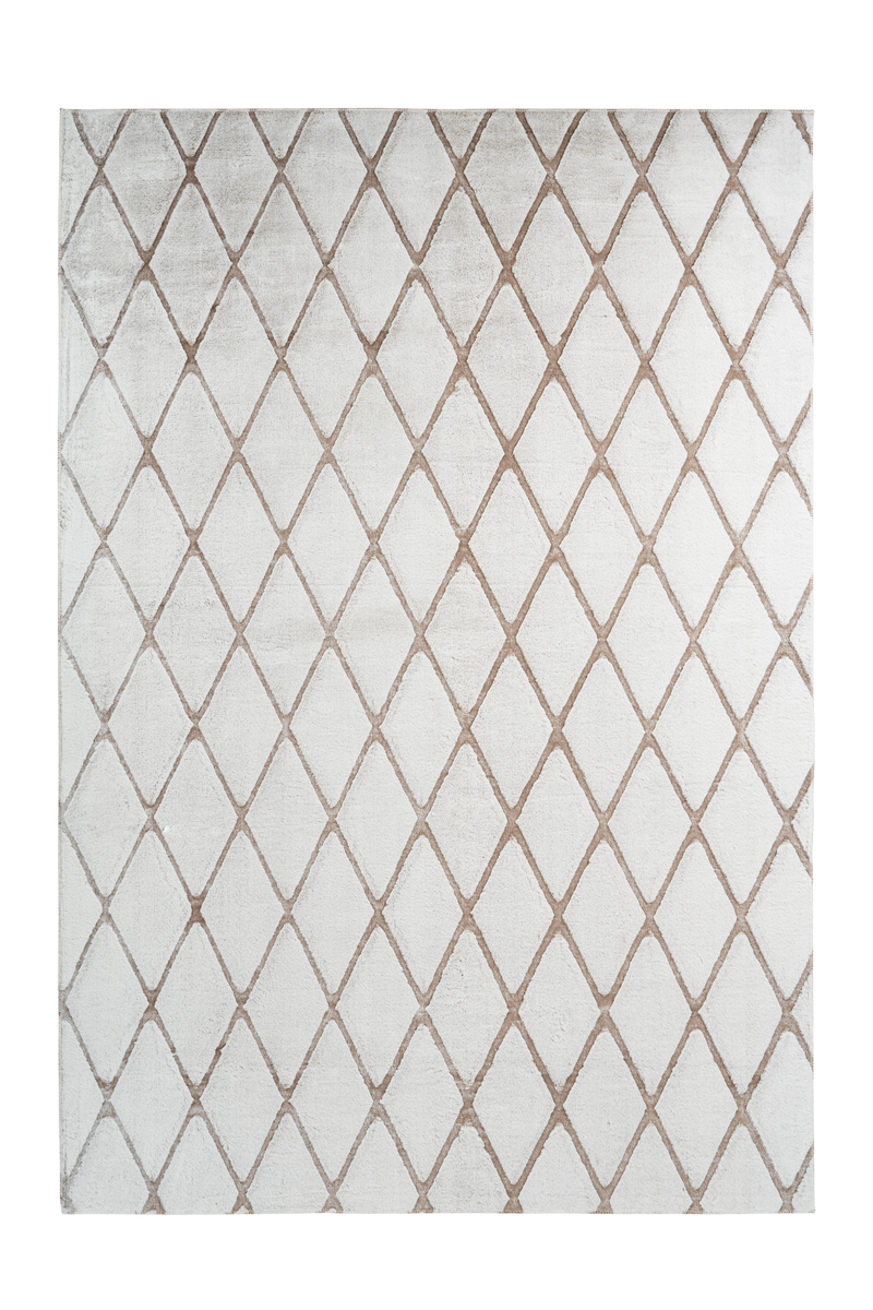 Vivica 225 Weiß / Taupe