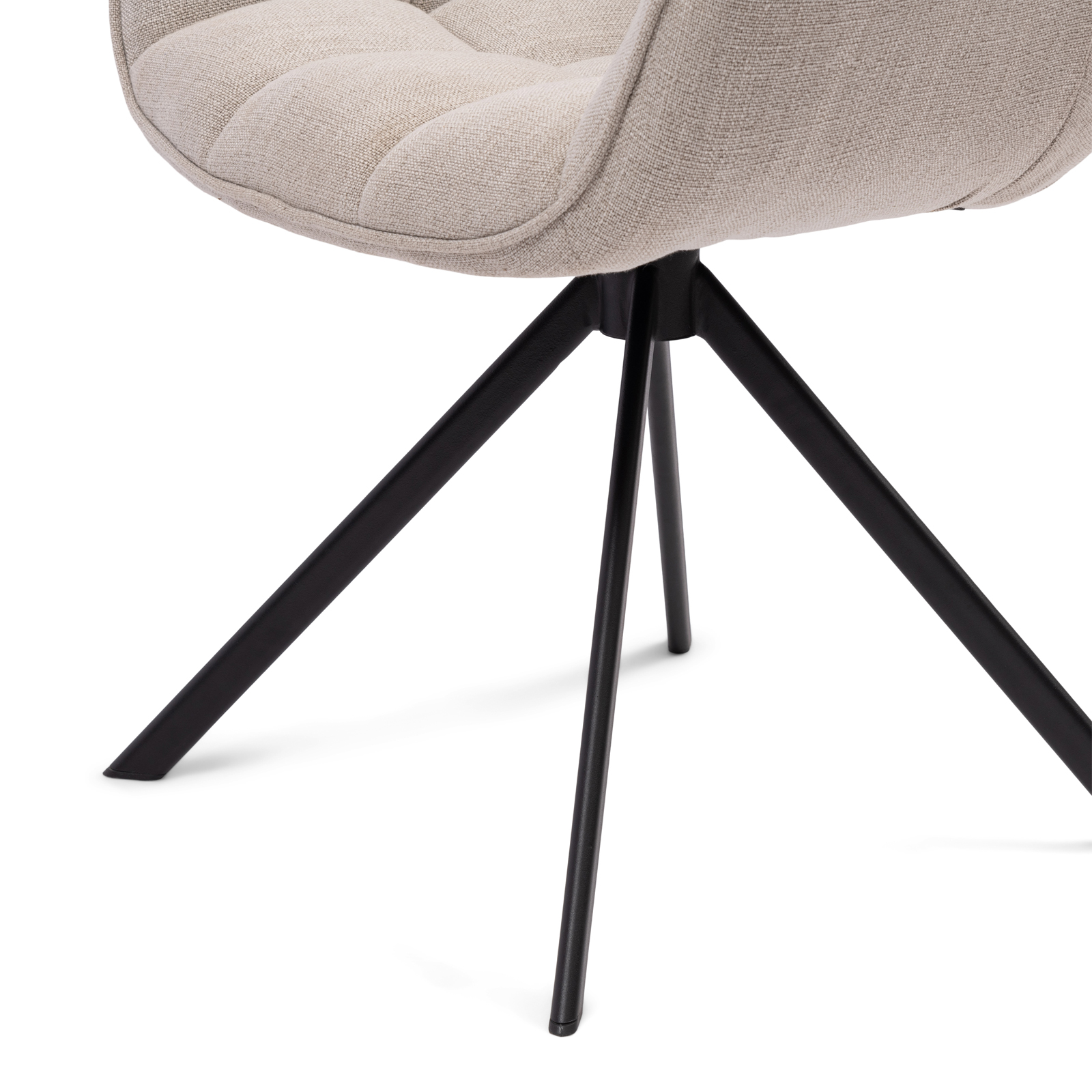 Carnaby Dining Armchair Turning Leg, mouliné linen, fabulous flax Carnaby Dining Armchair Turning Leg, mouliné linen, fabulous flax