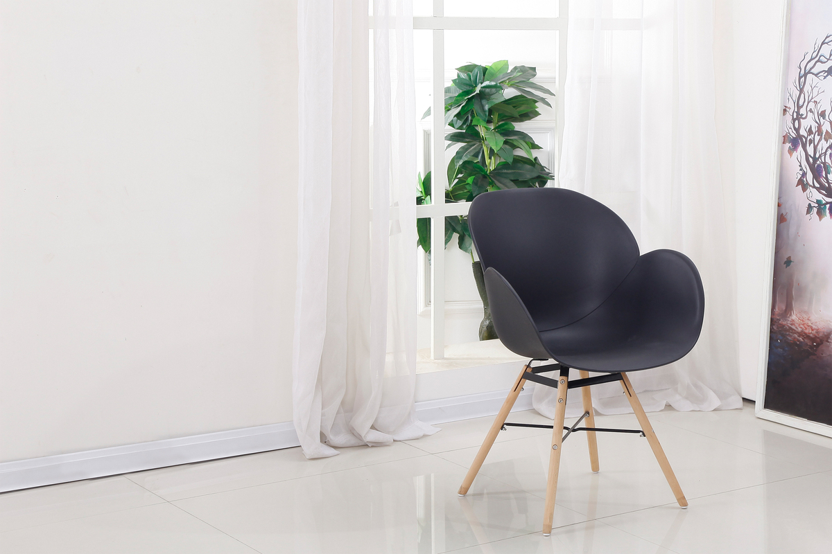 Stuhl Amalia 110 2er-Set Schwarz
